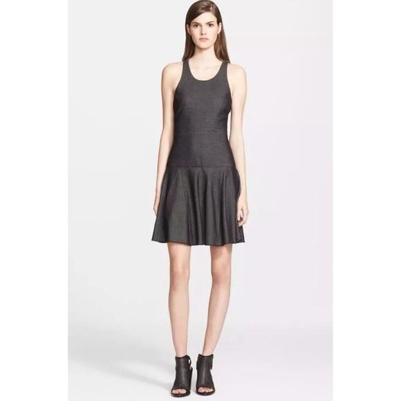 Nwot Rag & Bone 'Enigma' Drop Waist Fit & Flare Dress-Size 6 - Picture 1 of 6